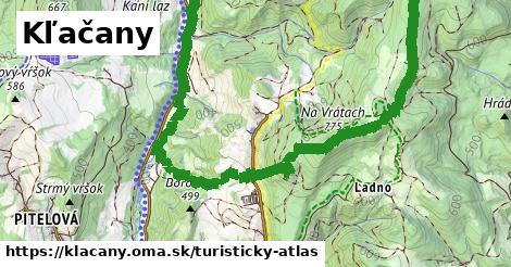 ikona Turistická mapa turisticky-atlas v klacany