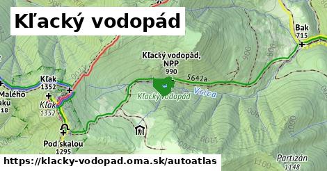 ikona Mapa autoatlas v klacky-vodopad