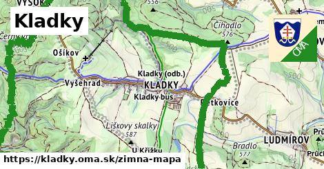 ikona Zimná mapa zimna-mapa v kladky