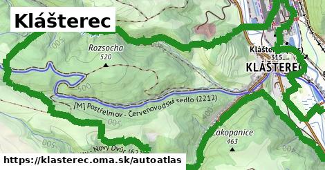 ikona Mapa autoatlas v klasterec