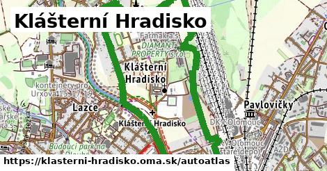 ikona Mapa autoatlas v klasterni-hradisko