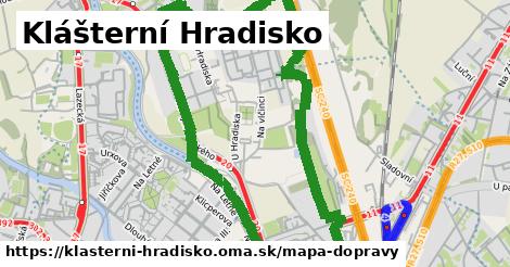 ikona Mapa dopravy mapa-dopravy v klasterni-hradisko