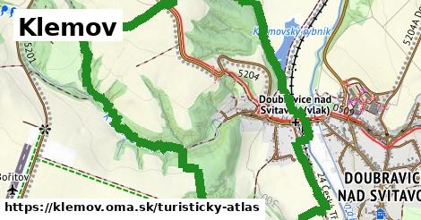 ikona Turistická mapa turisticky-atlas v klemov