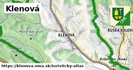 ikona Turistická mapa turisticky-atlas v klenova