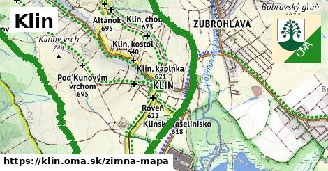 ikona Zimná mapa zimna-mapa v klin