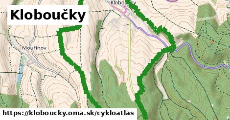 ikona Kloboučky: 4,5 km trás cykloatlas v kloboucky