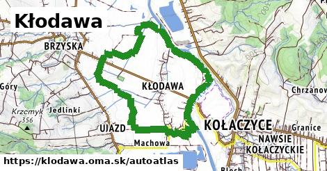 ikona Mapa autoatlas v klodawa