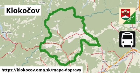 ikona Mapa dopravy mapa-dopravy v klokocov