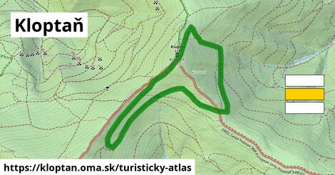 ikona Turistická mapa turisticky-atlas v kloptan