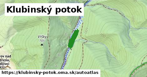 ulice v Klubinský potok