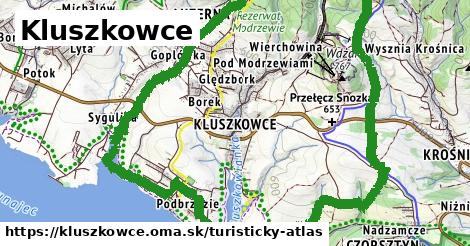 ikona Turistická mapa turisticky-atlas v kluszkowce