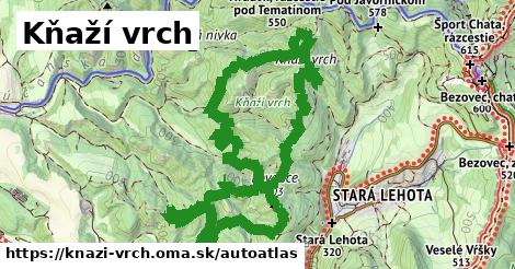 ikona Mapa autoatlas v knazi-vrch