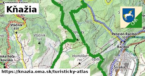 ikona Turistická mapa turisticky-atlas v knazia