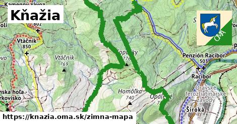 ikona Zimná mapa zimna-mapa v knazia