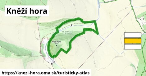 ikona Turistická mapa turisticky-atlas v knezi-hora