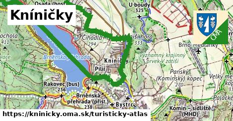 ikona Turistická mapa turisticky-atlas v kninicky