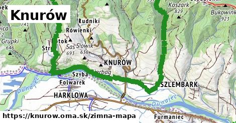 ikona Zimná mapa zimna-mapa v knurow