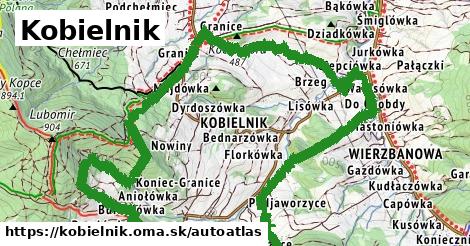 ikona Mapa autoatlas v kobielnik