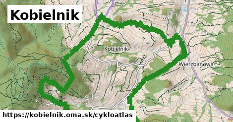 ikona Cyklo cykloatlas v kobielnik