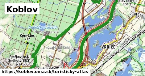 ikona Turistická mapa turisticky-atlas v koblov