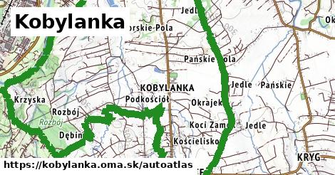 ikona Mapa autoatlas v kobylanka