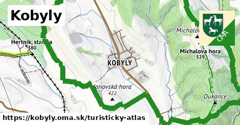 ikona Turistická mapa turisticky-atlas v kobyly