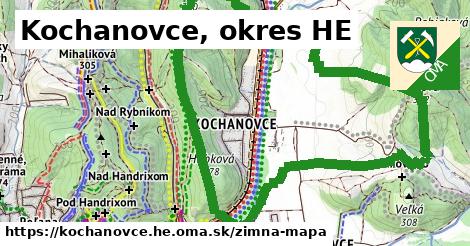 ikona Kochanovce, okres HE: 0 m trás zimna-mapa v kochanovce.he