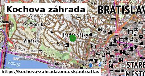 ikona Mapa autoatlas v kochova-zahrada