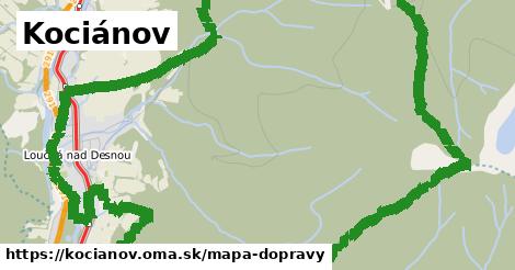 ikona Mapa dopravy mapa-dopravy v kocianov