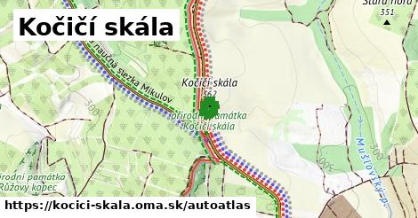 ikona Mapa autoatlas v kocici-skala