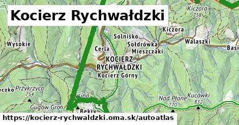 ikona Mapa autoatlas v kocierz-rychwaldzki