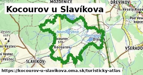 ikona Kocourov u Slavíkova: 0 m trás turisticky-atlas v kocourov-u-slavikova