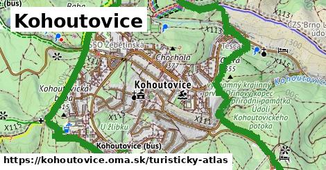 ikona Turistická mapa turisticky-atlas v kohoutovice