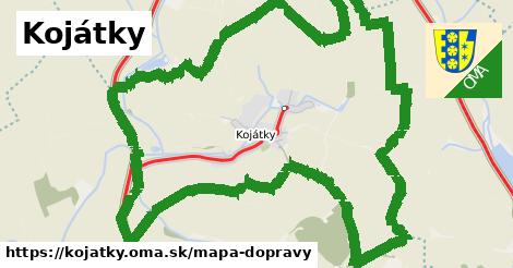 ikona Mapa dopravy mapa-dopravy v kojatky