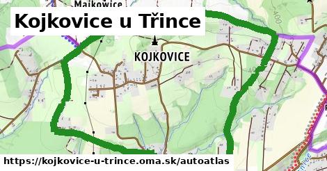 ikona Mapa autoatlas v kojkovice-u-trince