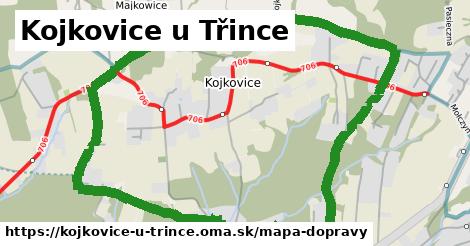 ikona Mapa dopravy mapa-dopravy v kojkovice-u-trince