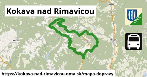 ikona Mapa dopravy mapa-dopravy v kokava-nad-rimavicou