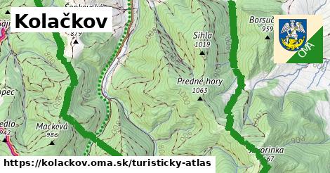 ikona Turistická mapa turisticky-atlas v kolackov