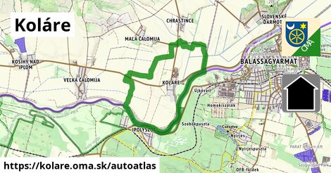 ikona Mapa autoatlas v kolare