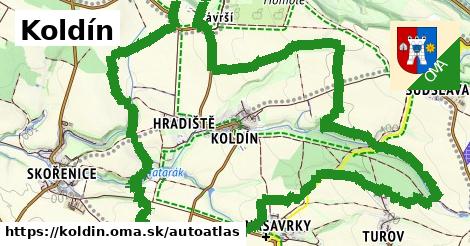 ikona Mapa autoatlas v koldin