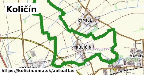 ulice v Količín