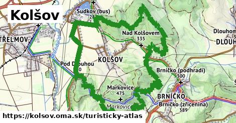 ikona Turistická mapa turisticky-atlas v kolsov