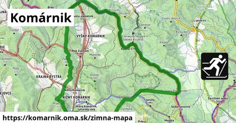 ikona Zimná mapa zimna-mapa v komarnik