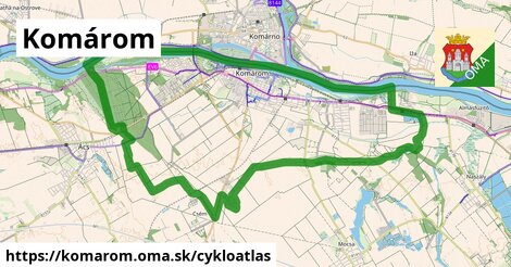 ikona Cyklo cykloatlas v komarom