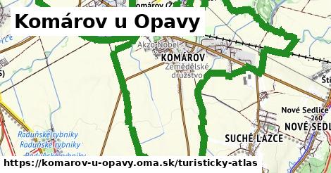 ikona Turistická mapa turisticky-atlas v komarov-u-opavy