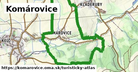 ikona Komárovice: 0 m trás turisticky-atlas v komarovice