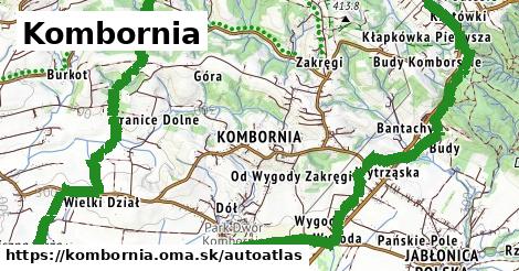 ikona Mapa autoatlas v kombornia