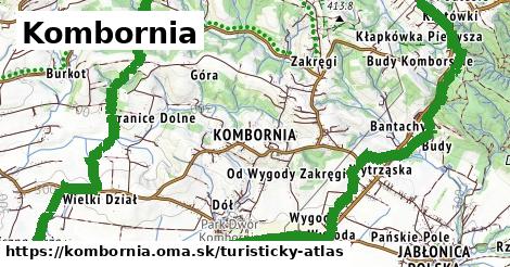 ikona Turistická mapa turisticky-atlas v kombornia