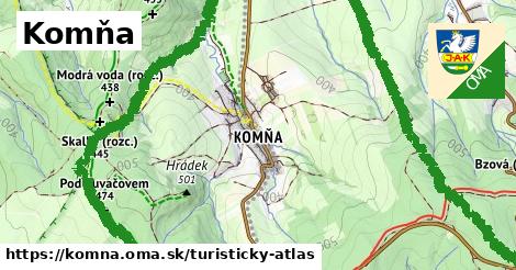 ikona Turistická mapa turisticky-atlas v komna