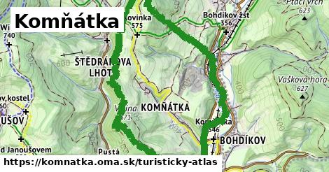 ikona Turistická mapa turisticky-atlas v komnatka